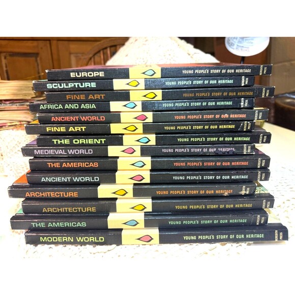 Other - Complete Set of 14 Young People’s Story of Our Heritage, Vintage 1960s